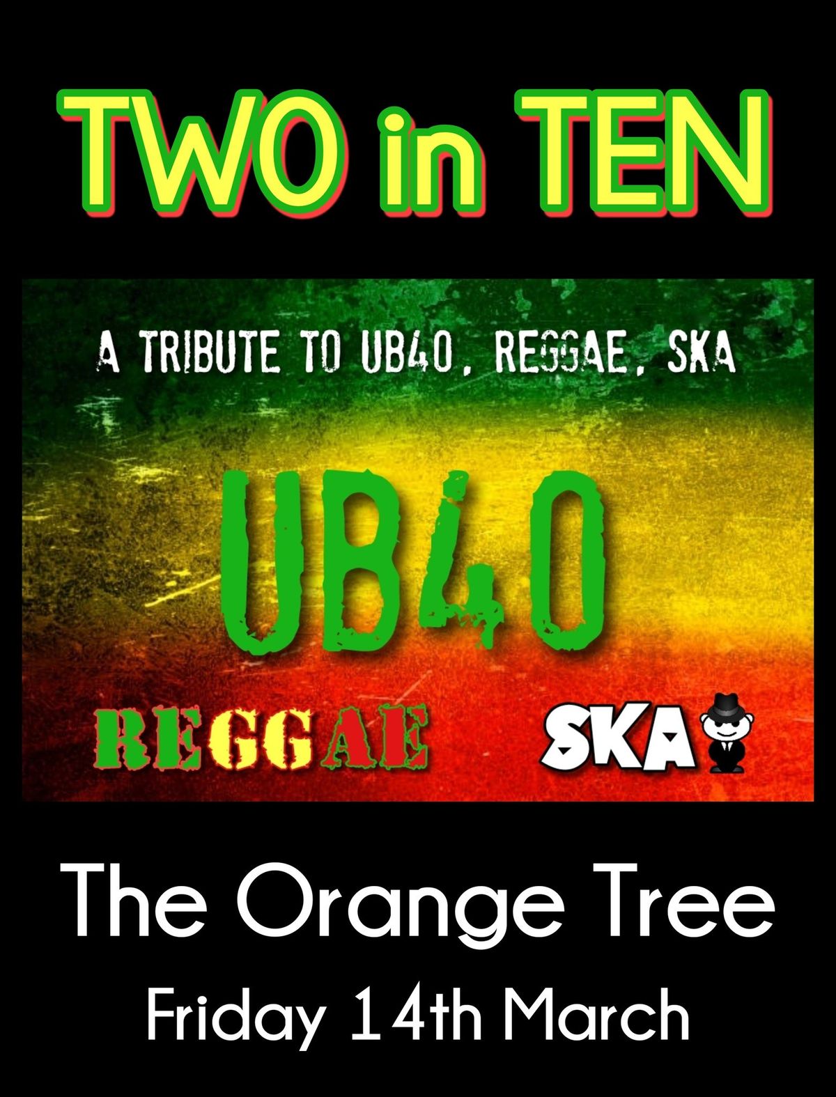 UB40, reggae and SKA tribute