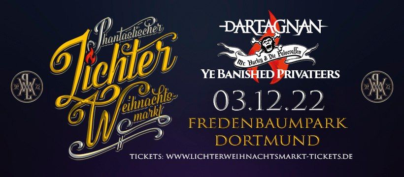dArtagnan, Mr. Hurley & die Pulveraffen, Ye Banished Privateers LIVE auf dem PLWM!