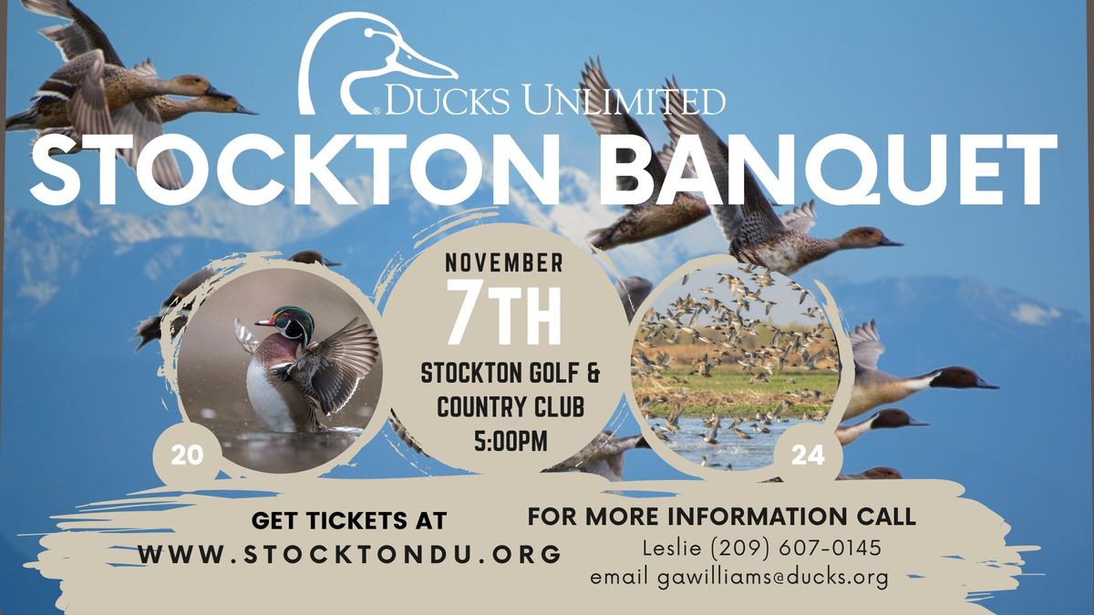 Stockton Ducks Unlimited 53rd Annual Banquet