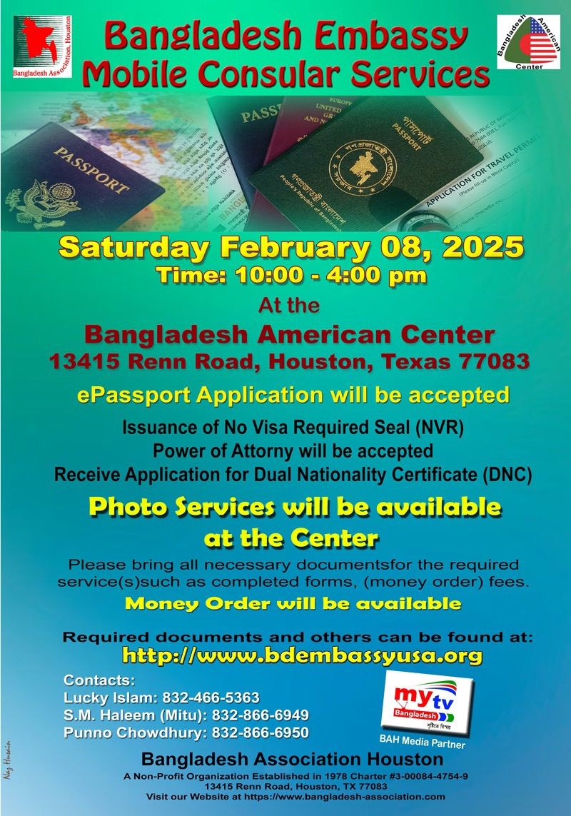 BAH | Bangladesh Embassy Consular Services