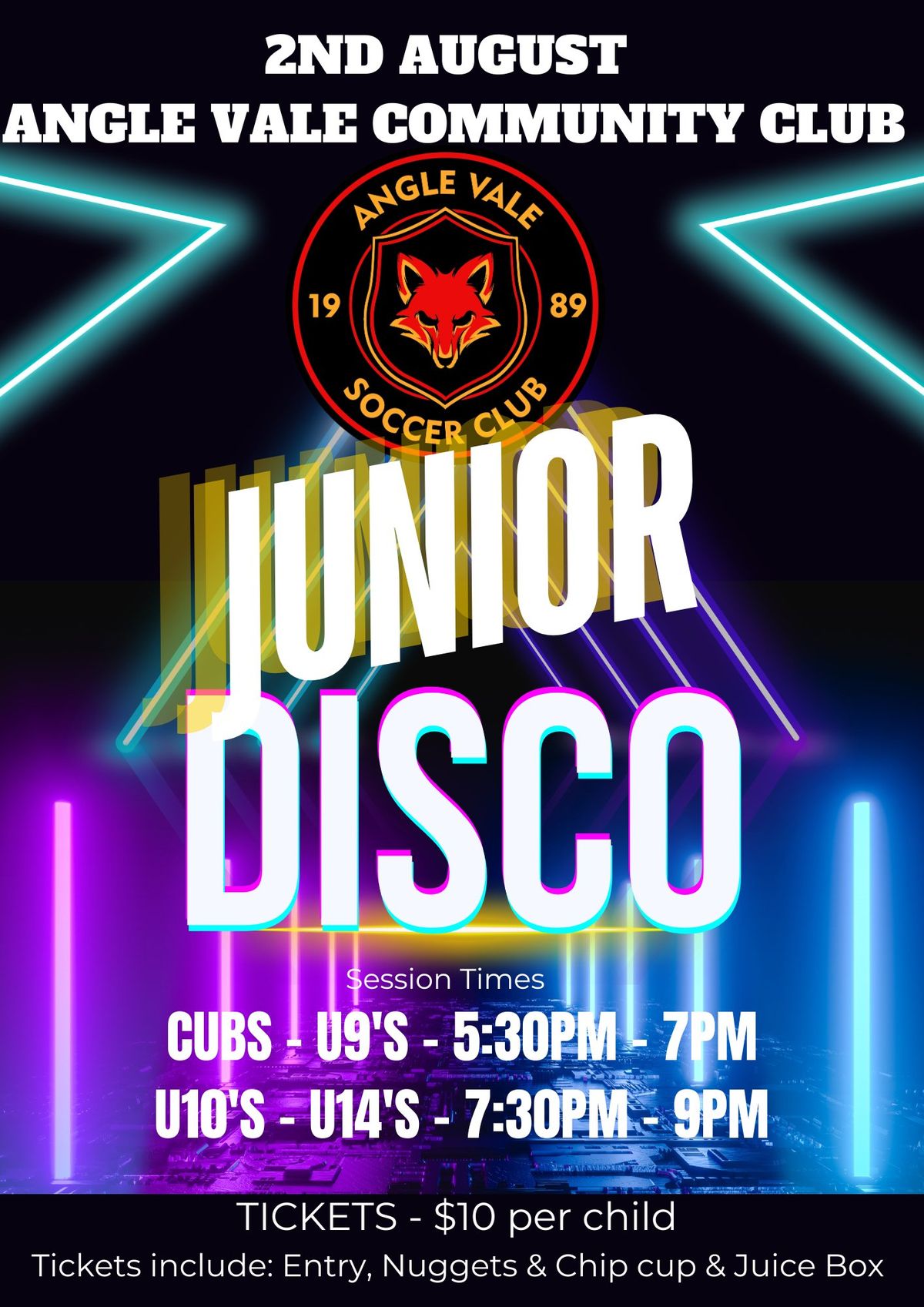 Foxes Junior Disco 