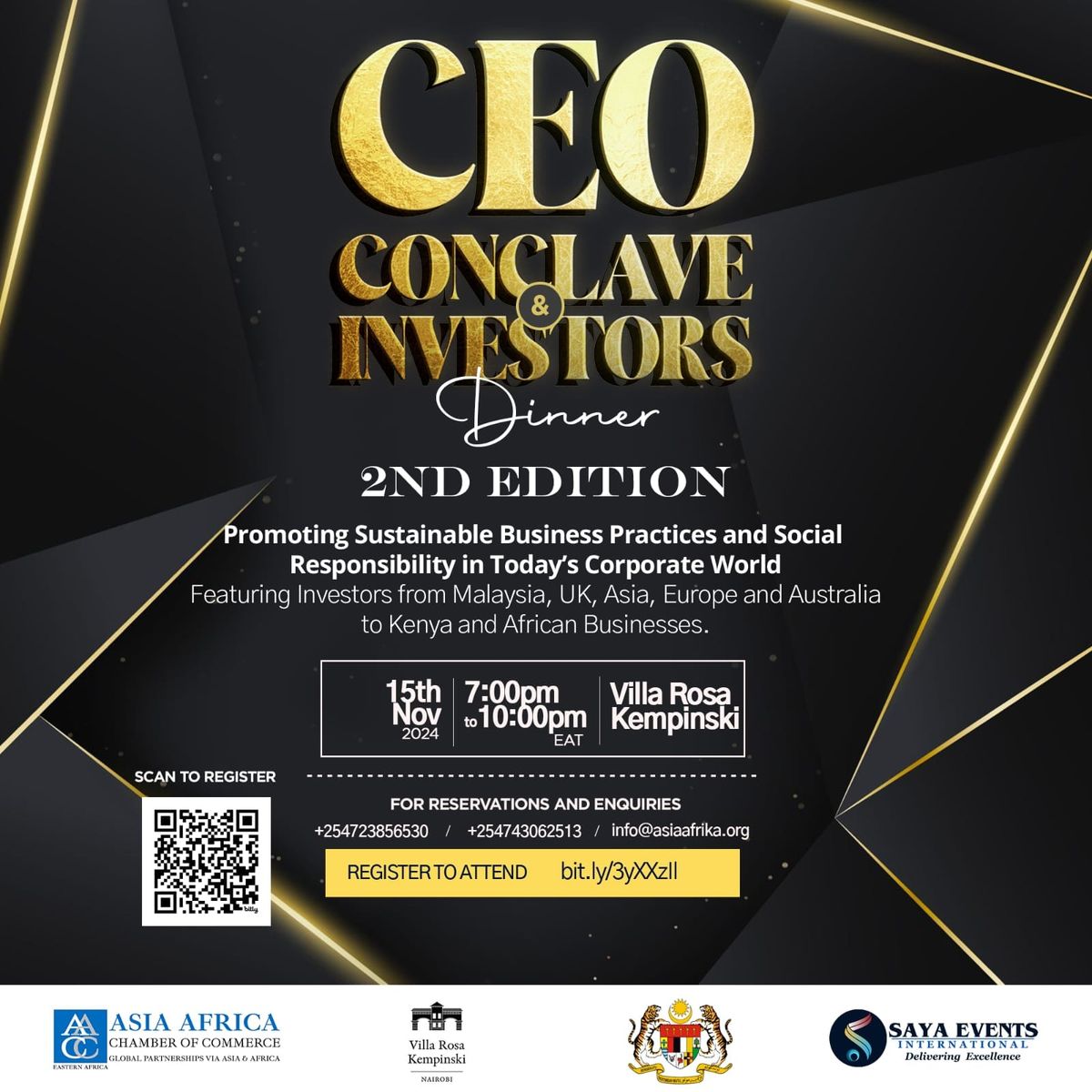 CEO Conclave and Investors Dinner - Second Edition