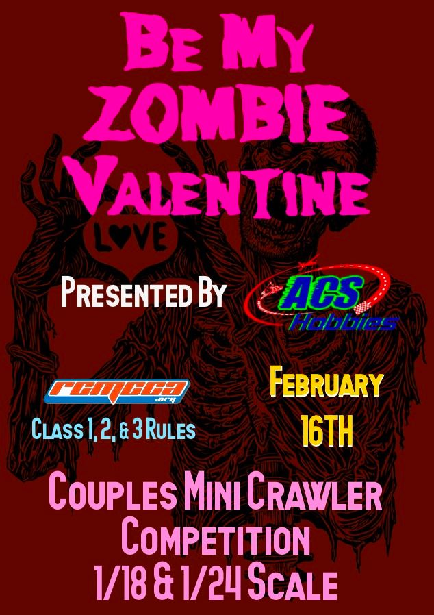 "Be My Zombie Valentine" Mini Crawler Comp