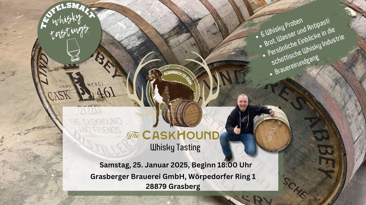 The CaskHound - Whisky Tasting am 25.01.2025 in Grasberg