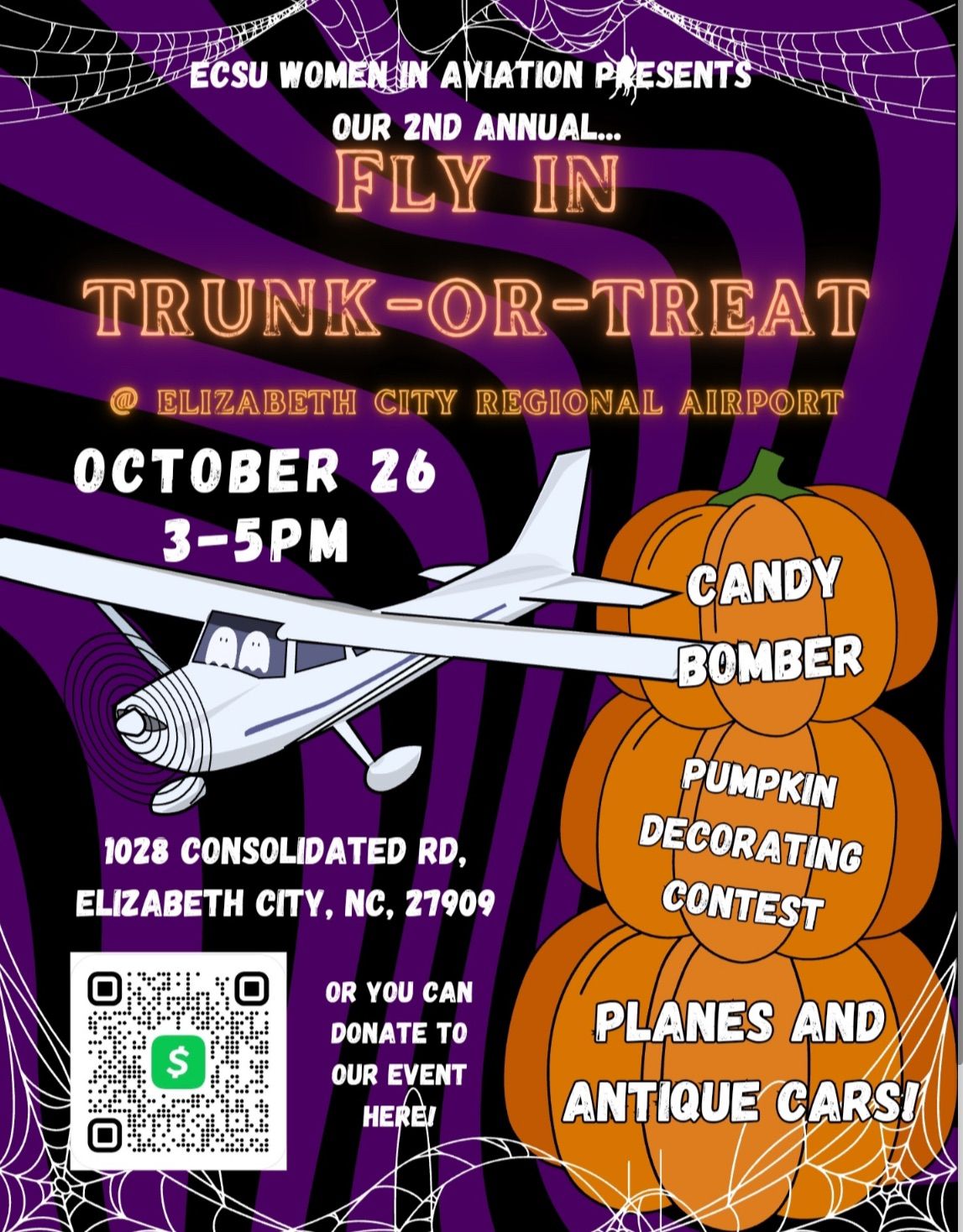 Spooky Event & Fly In Trunk-or-Treat