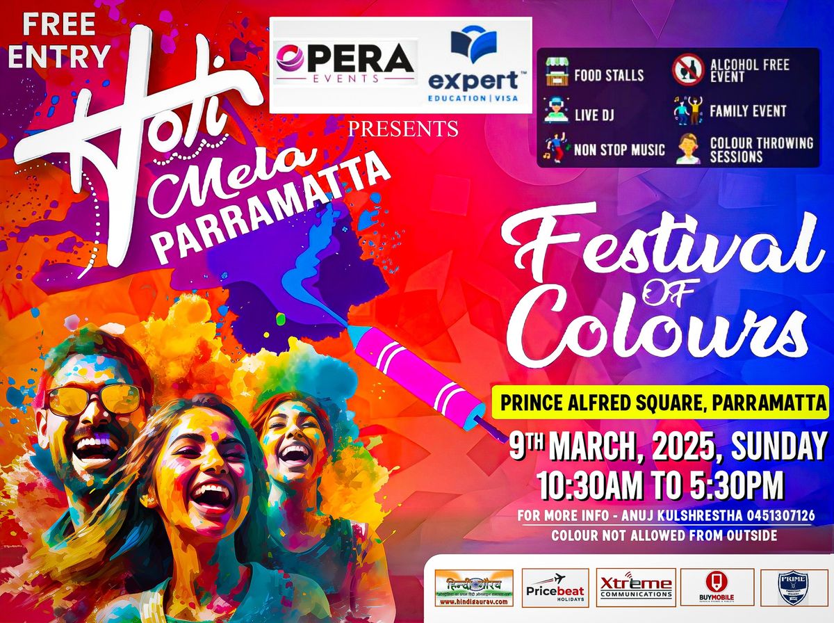 Holi Mela Parramatta- Festival of Colours 