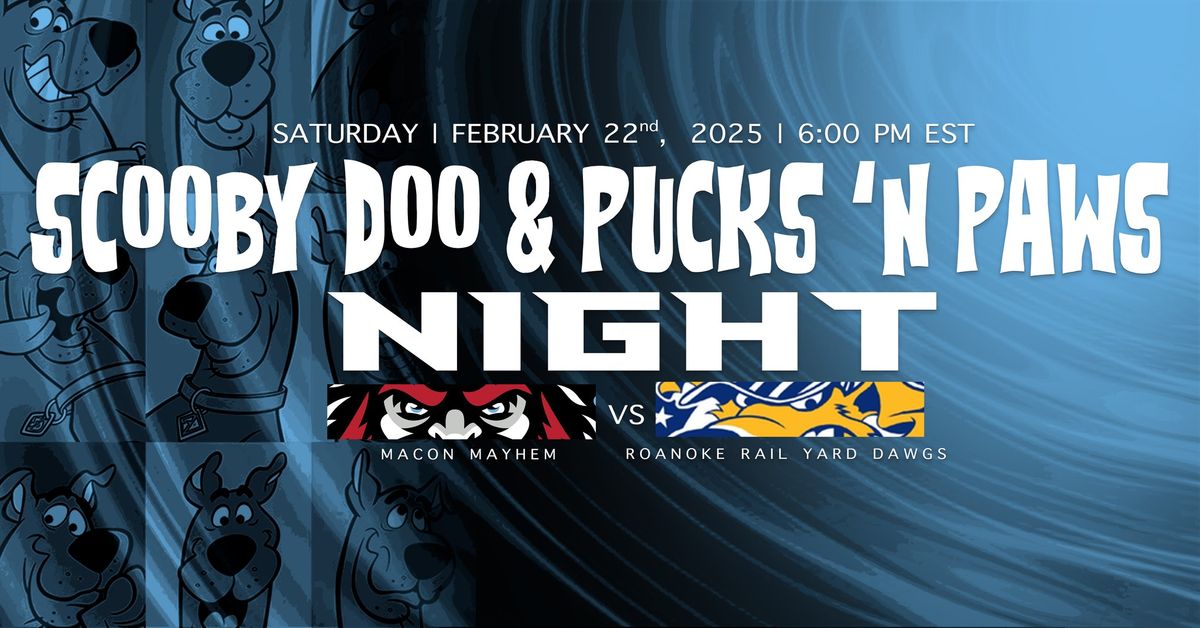 Roanoke at Macon - Scooby Doo & Pucks 'N Paws