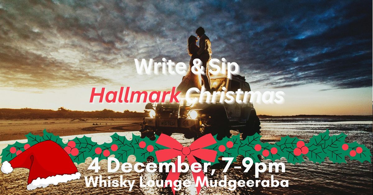 Write & Sip - Hallmark Christmas