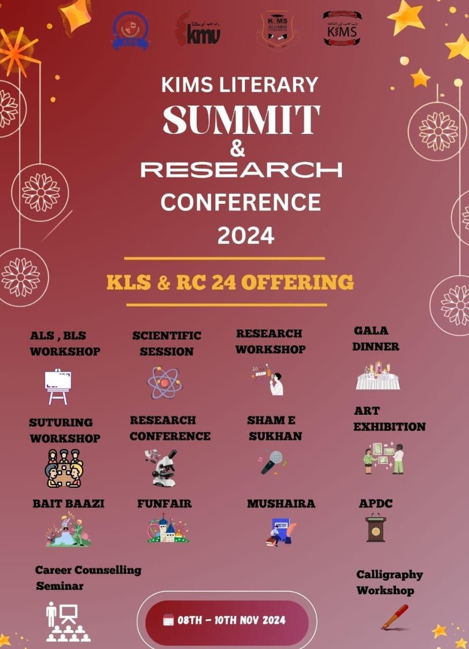 KIMS LITERARY SUMMIT AND RESEARCH CONFERENCE 2024