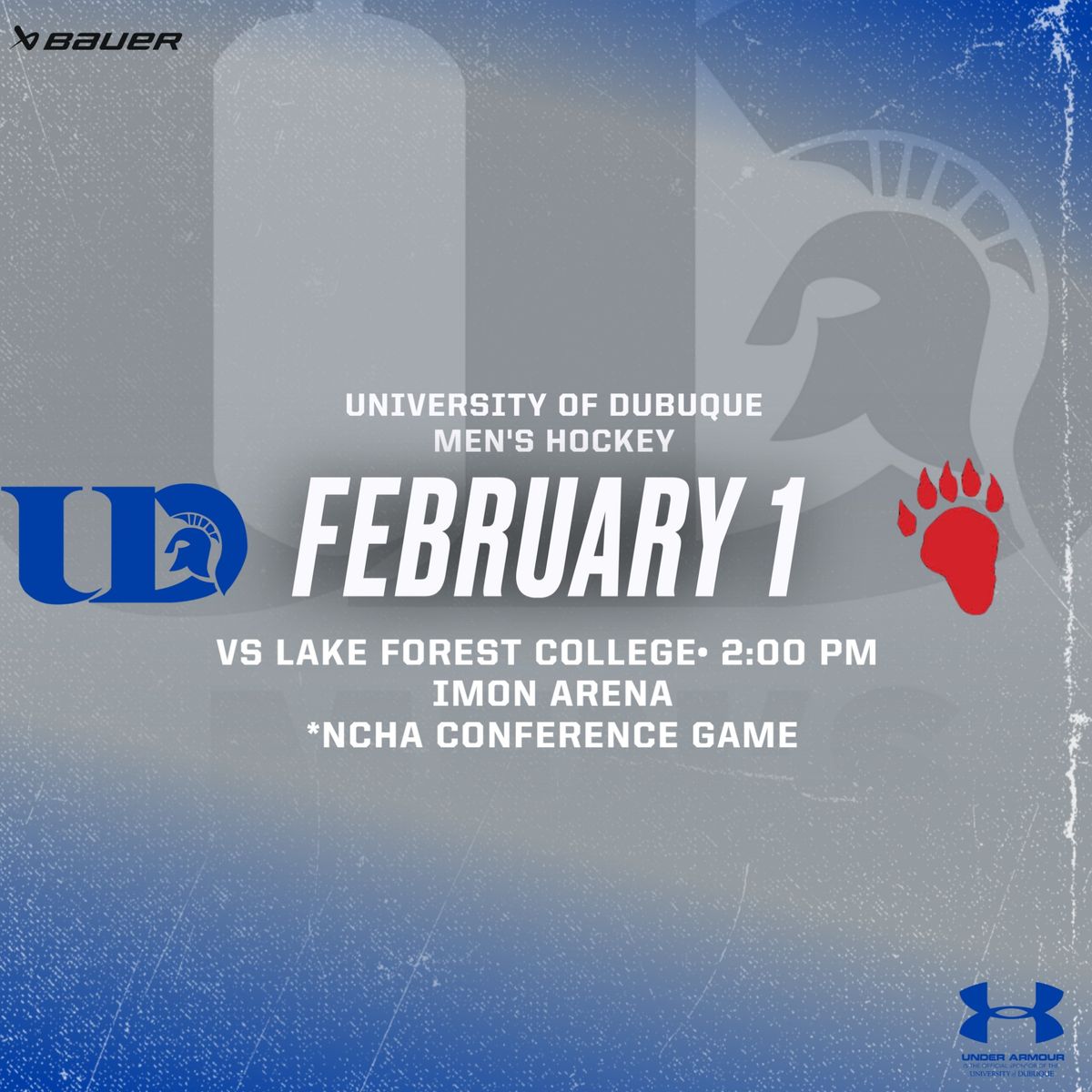 UD Men's Hockey vs. Lake Forest College (Game 2)