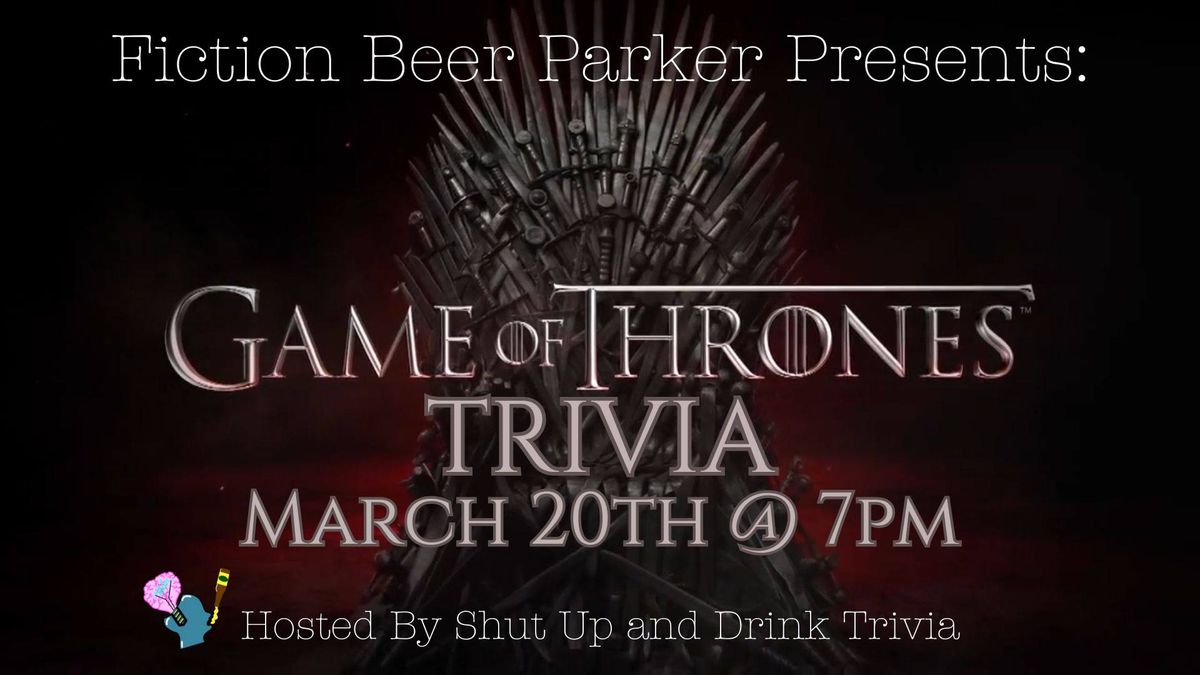 Game of Thrones Trivia