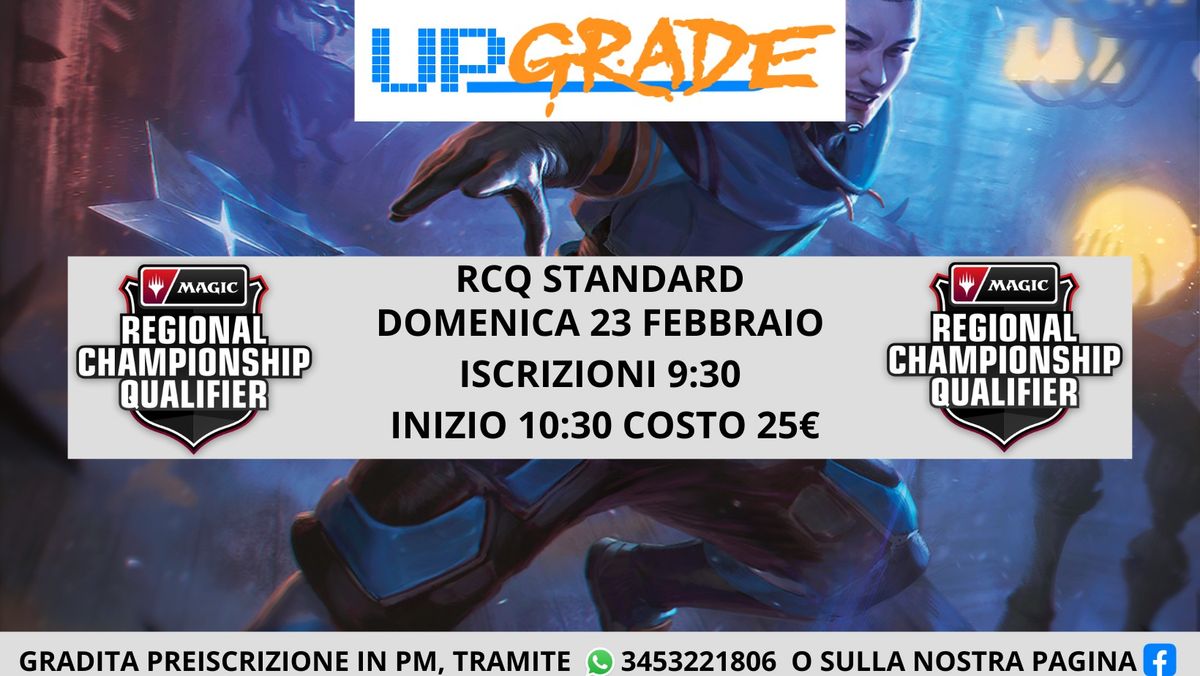 Regional Championship Qualifier - RCQ Verona STANDARD 2