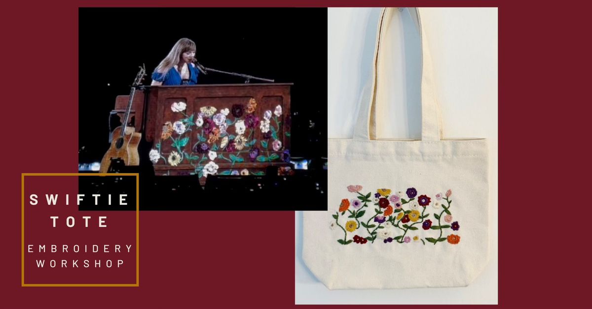 Swifty Embroidery Tote