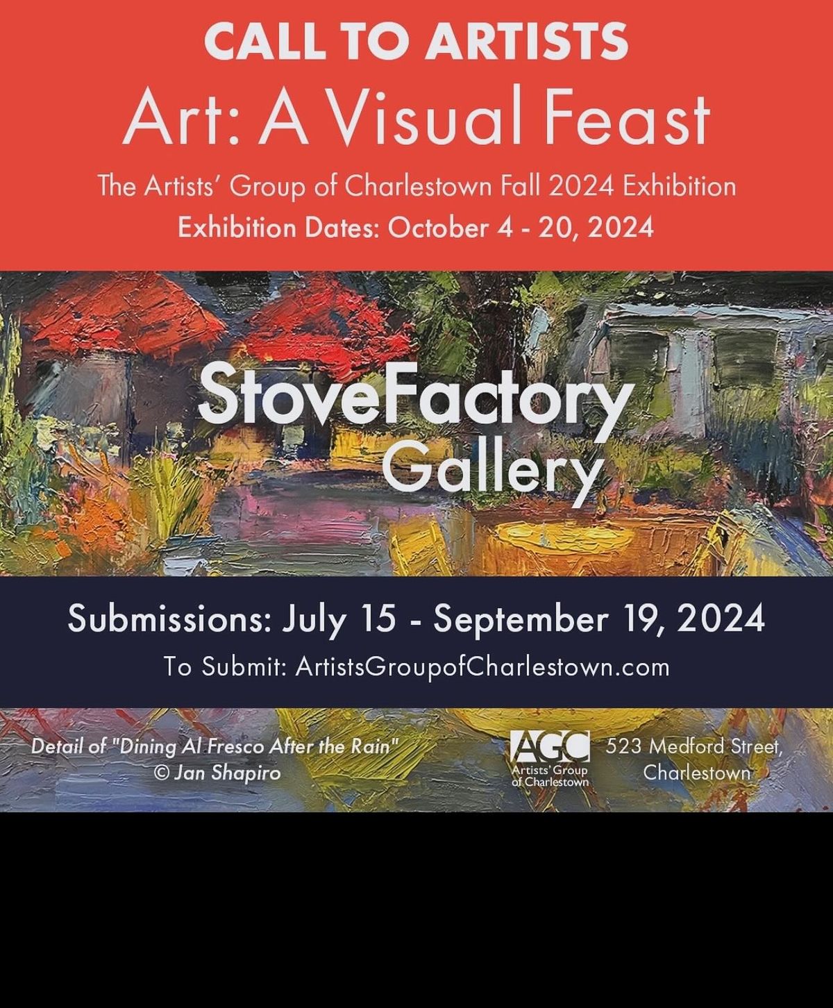 Art: A Visual Feast - The Artists' Group of Charlestown Fall 2024 Exhibition