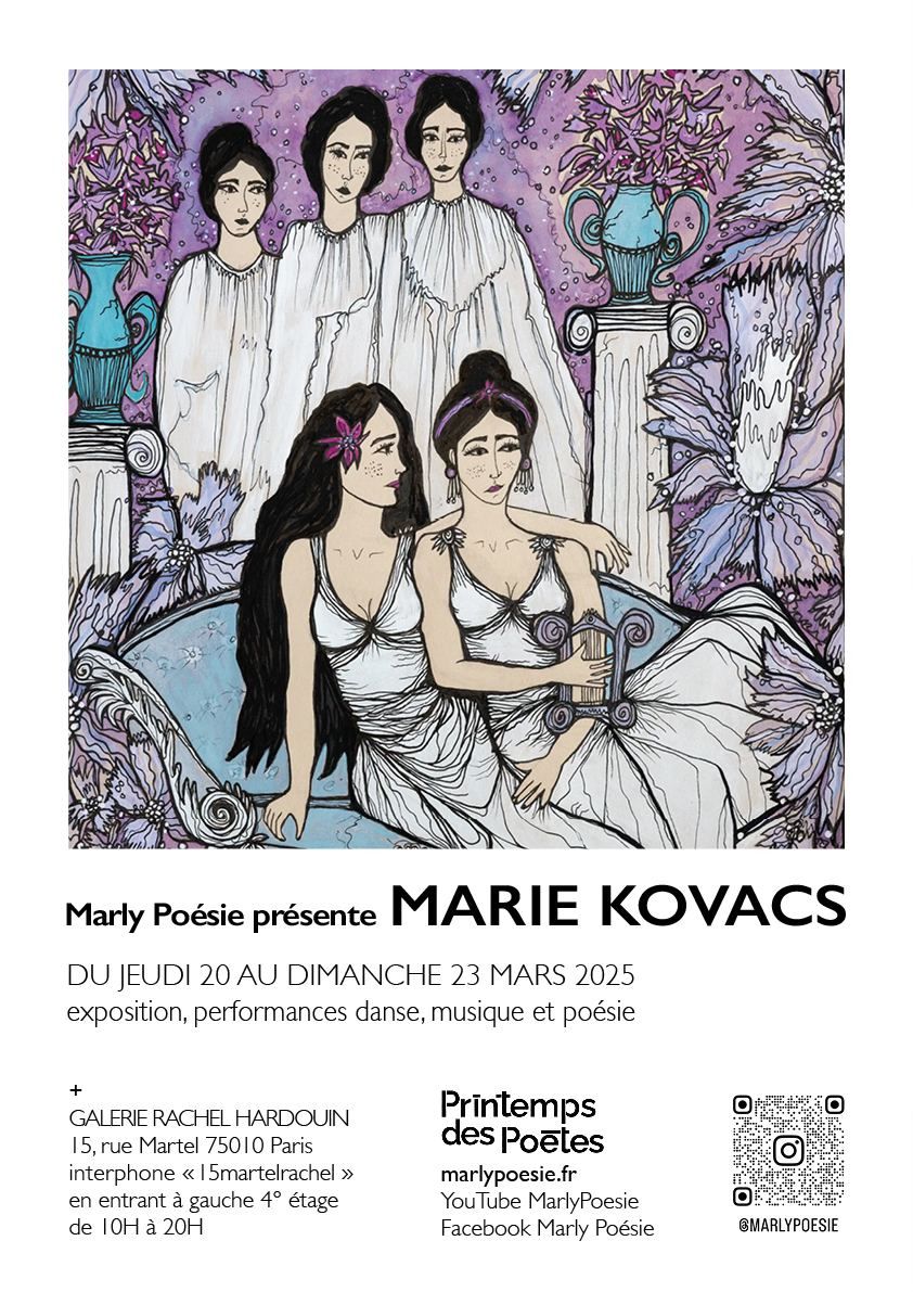 Marly Po\u00e9sie pr\u00e9sente MARIE KOVACS.