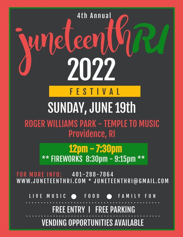 RI Festival 2022, Roger Williams Park, Providence, 19 June 2022