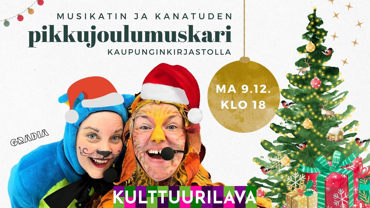 Kulttuurilava: Musikatin ja Kanatuden pikkujoulumuskari 