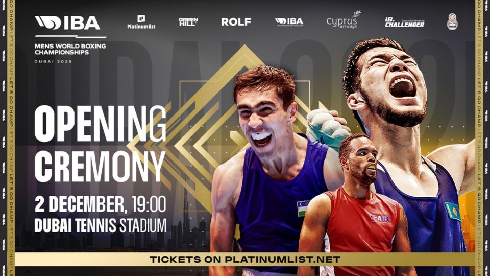 IBA Mens World Boxing Championships Dubai 2025 Openning Ceremony