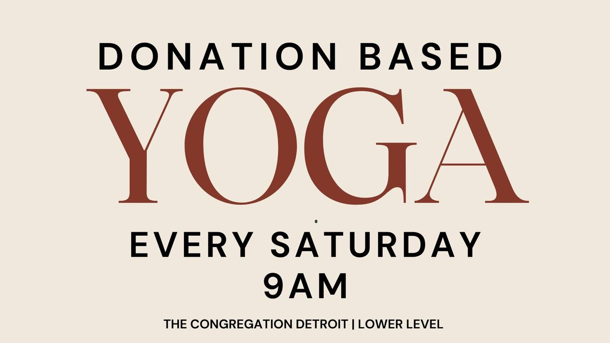 Yoga @ The Congregation Detroit