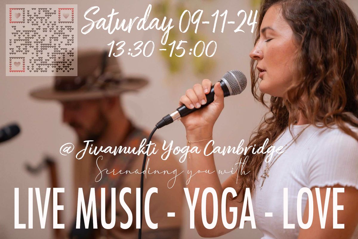 JIVAMUKTI YOGA AND LIVE MUSIC