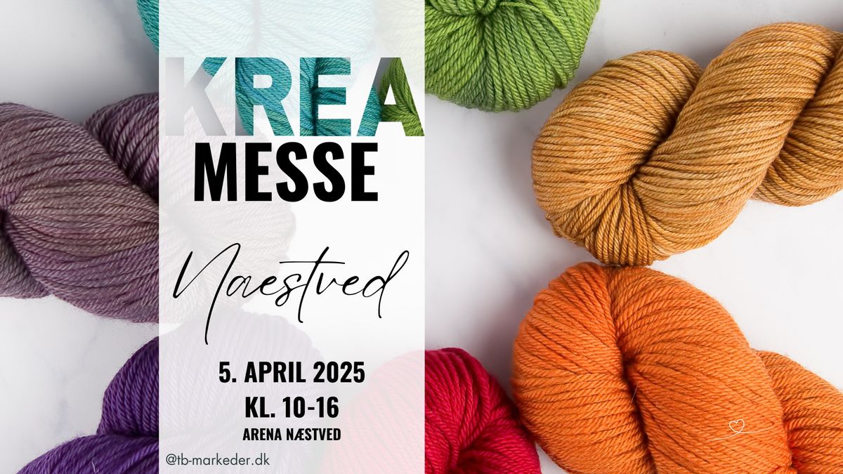 N\u00e6stved KREA-messe 5. april 2025