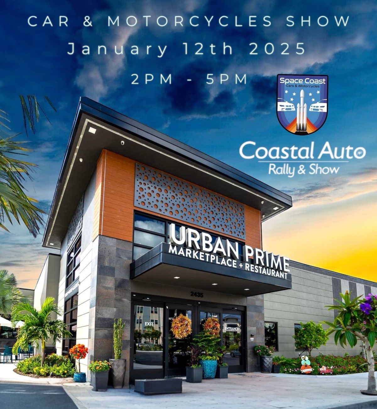 Space Coast Cars and Motorcycles at Urban Prime