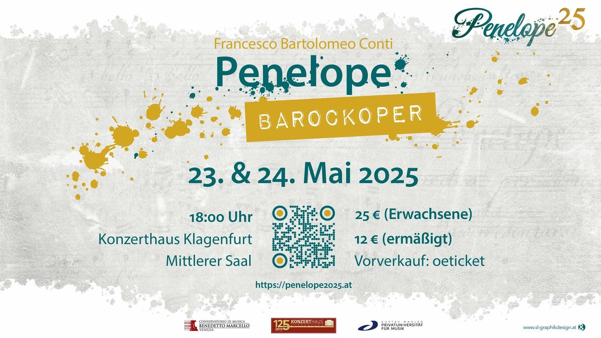 PENELOPE 2025 - Barockoper von B.F. Conti