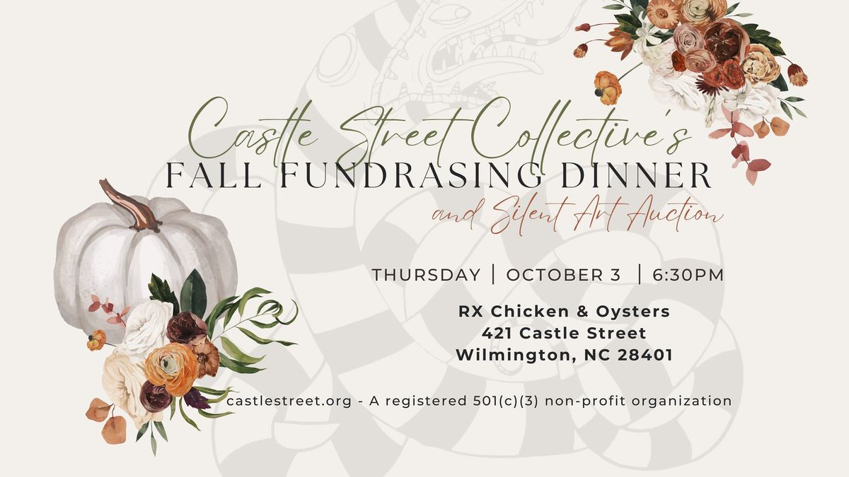 Castle Street Collective's Fall Fundraising Dinner & Silent Art Auction