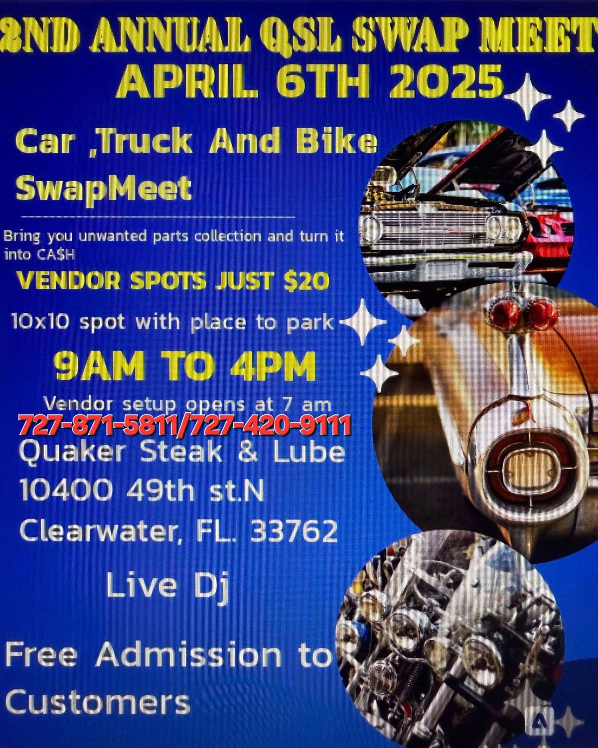 2nd Annual QSL Swap Meet! 