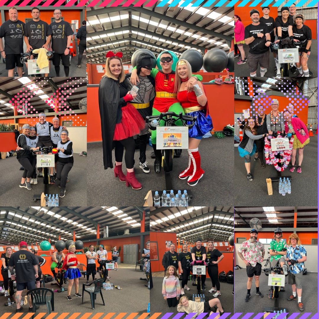 Evolve Fitness 12-Hour Bikeathon for Arohanui Hospice