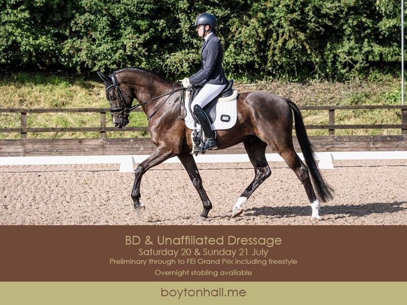 Two Day BD & Unaffiliated Dressage Competition