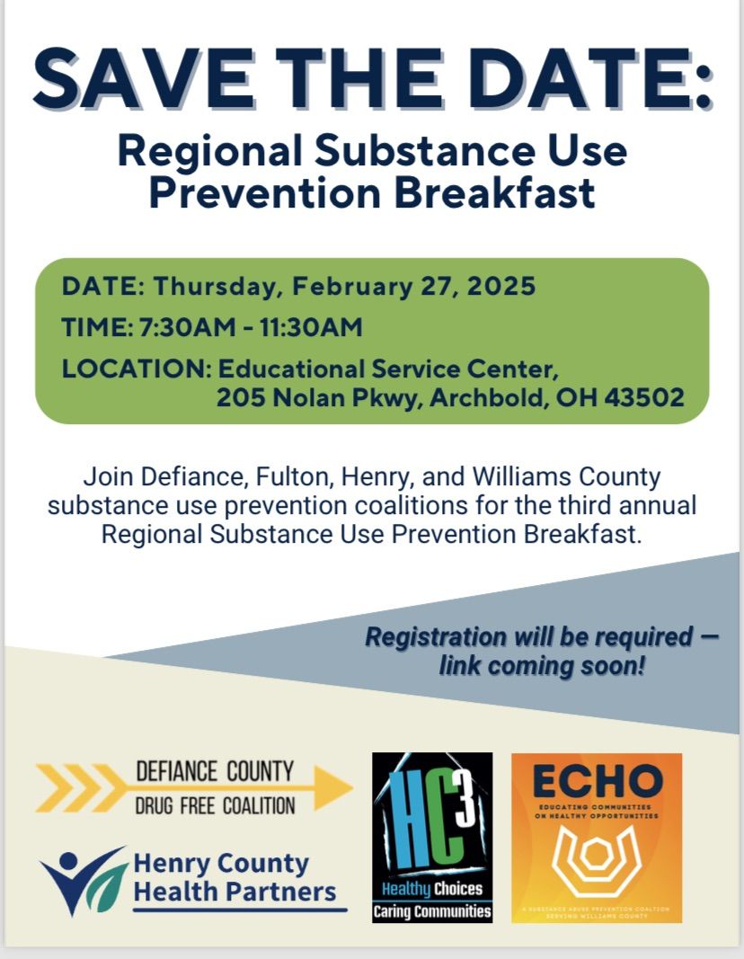 Regional Substance Use Prevention Breakfast 