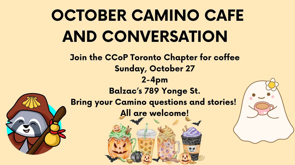 October Camino Coffee and Conversation