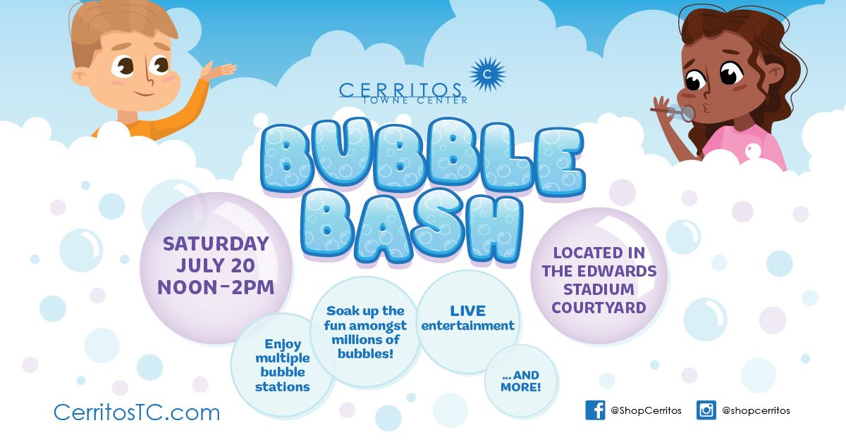 Celebrate Summer at the Bubble Bash