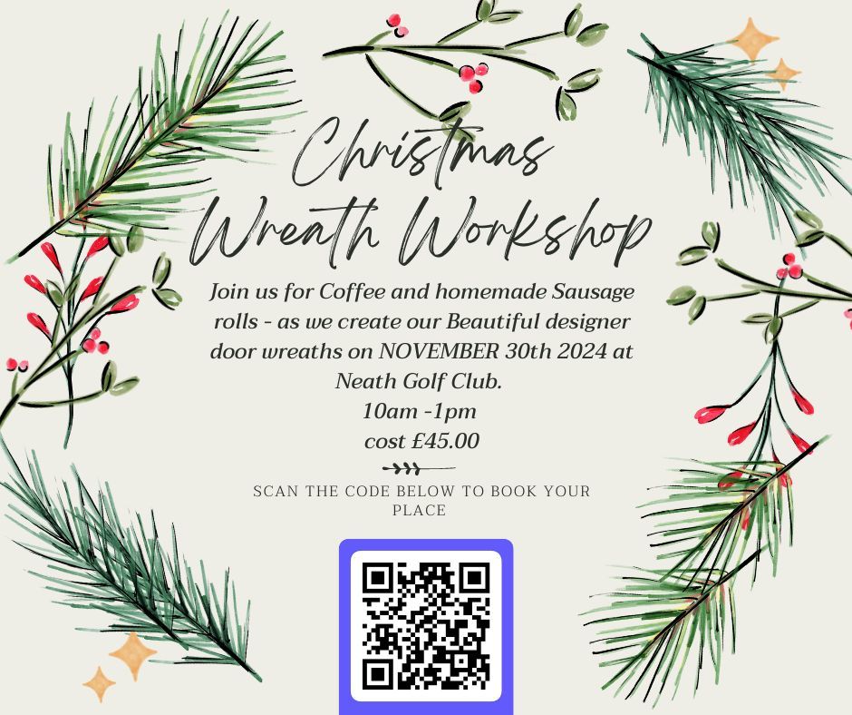 CHRISTMAS WREATH WORKSHOP