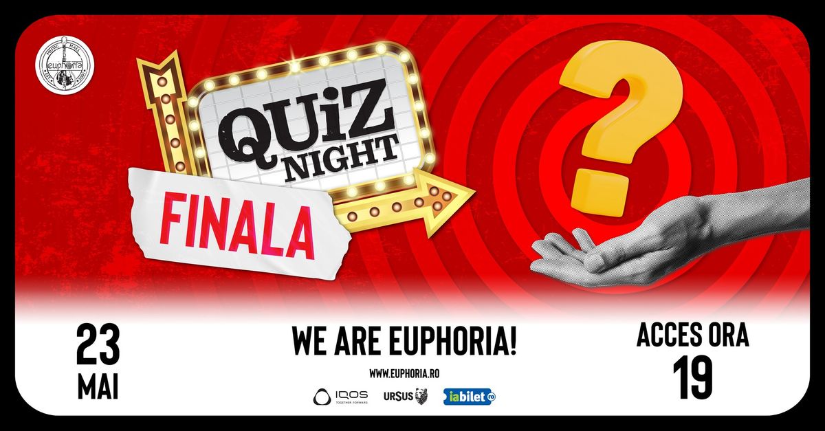 Quiz Night: FINALA at Euphoria Music Hall