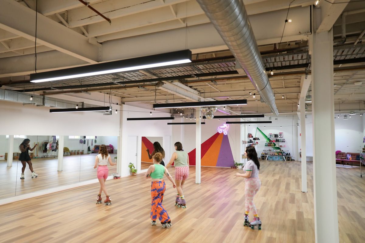 Adults Learn to Roller Dance Level 1 Sydney Gadigal