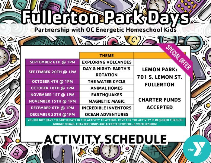 Fullerton Park Day: Week 7