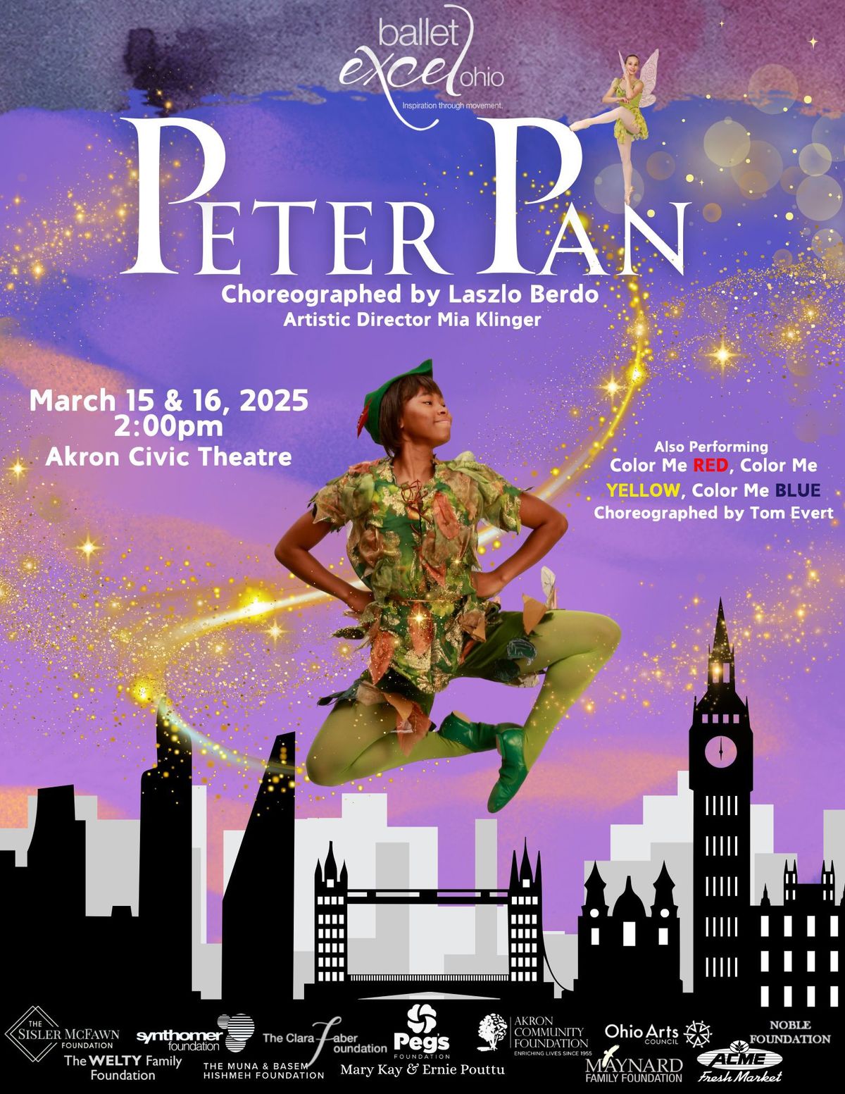 Ballet Excel Ohio Presents: Peter Pan