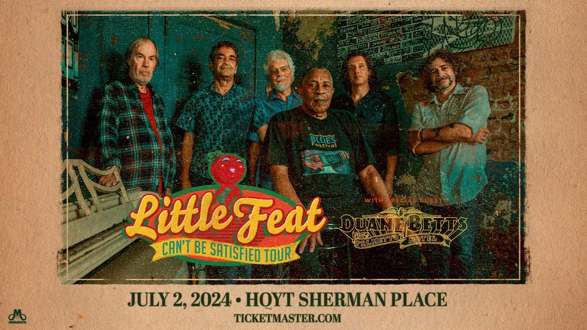 Little Feat: Can't Be Satisfied Tour