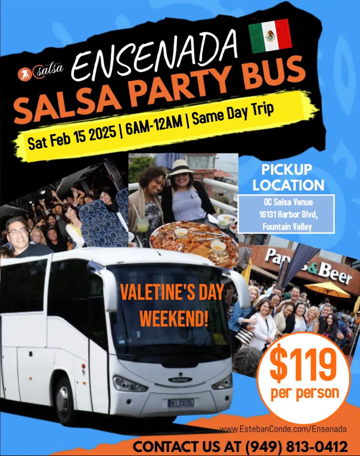 Ensenada Party Bus | Valentine's Day Weekend