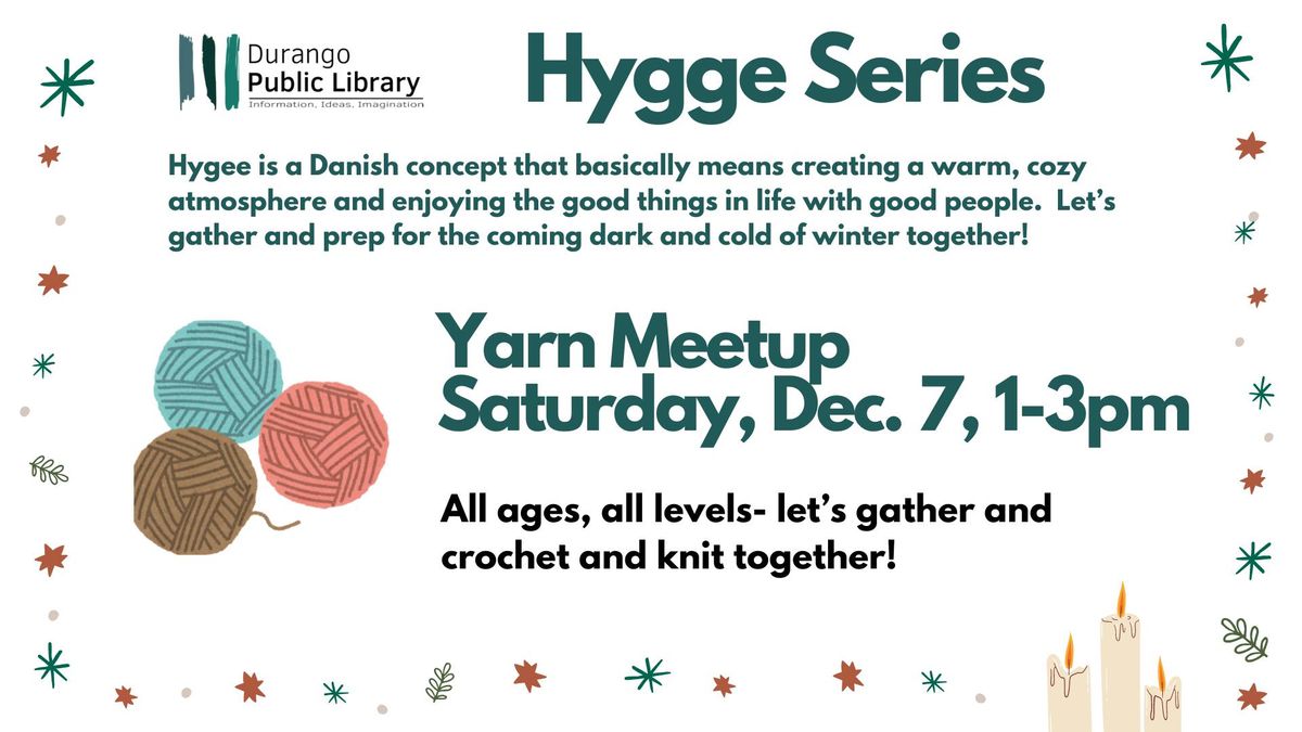 Yarn Meetup