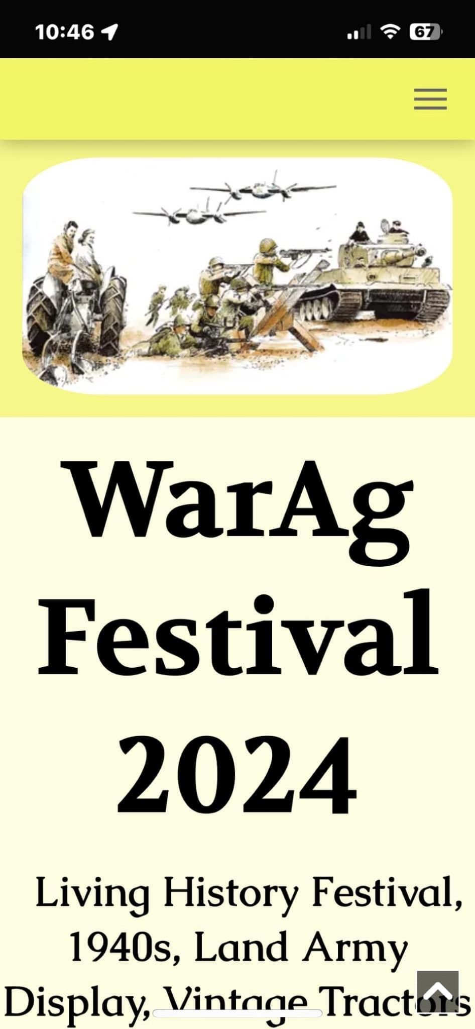 Warag, Westonzoyland Airfield, Bridgwater, 25 May to 26 May