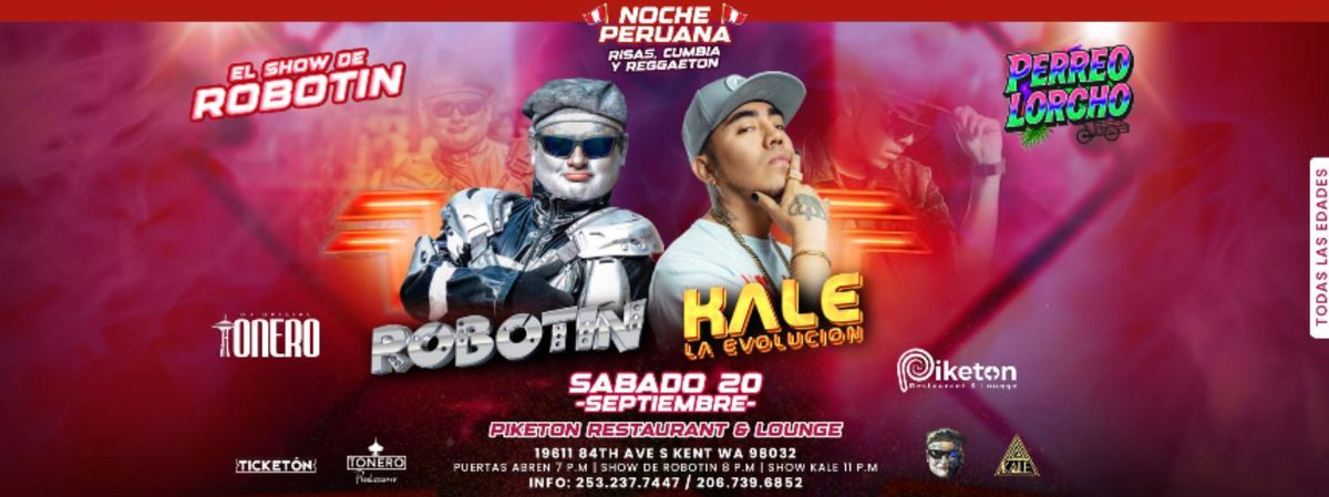 ROBOTIN & KALE LA EVOLUCION EN SEATTLE 