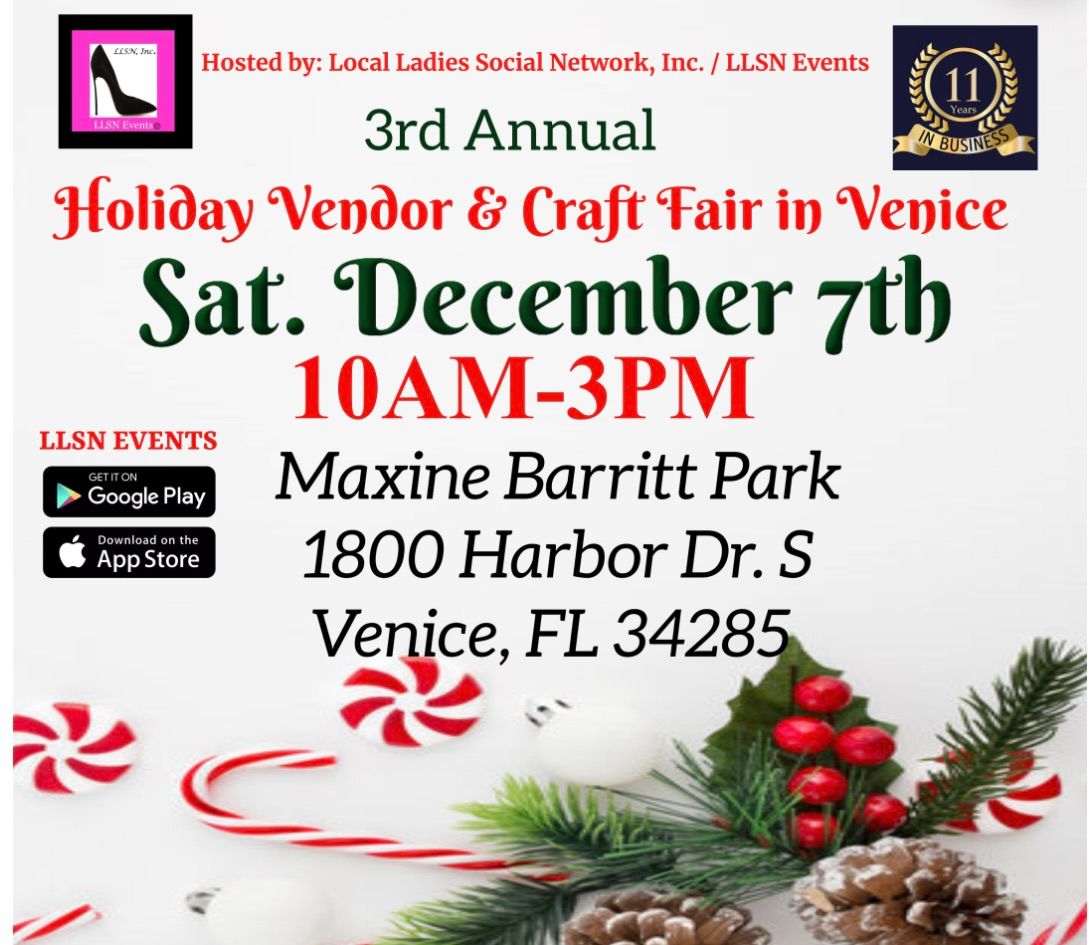 Holiday Vendor and Craft Fair in Venice