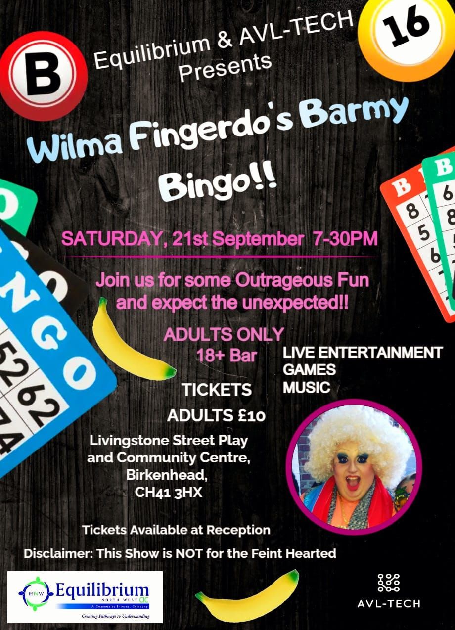 Wilma Fingerdo's Barmy Bingo!!