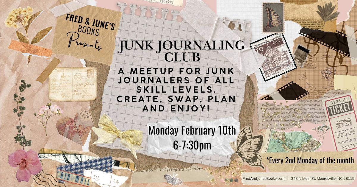 Junk Journaling Club with April