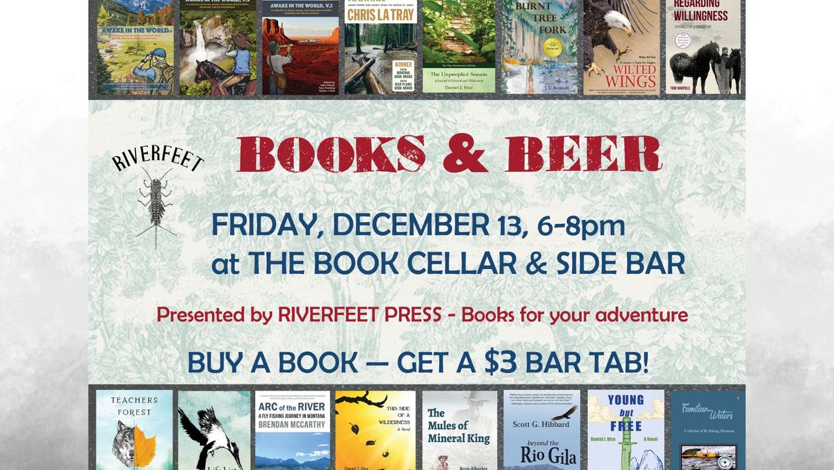 Books & Beer with Riverfeet Press