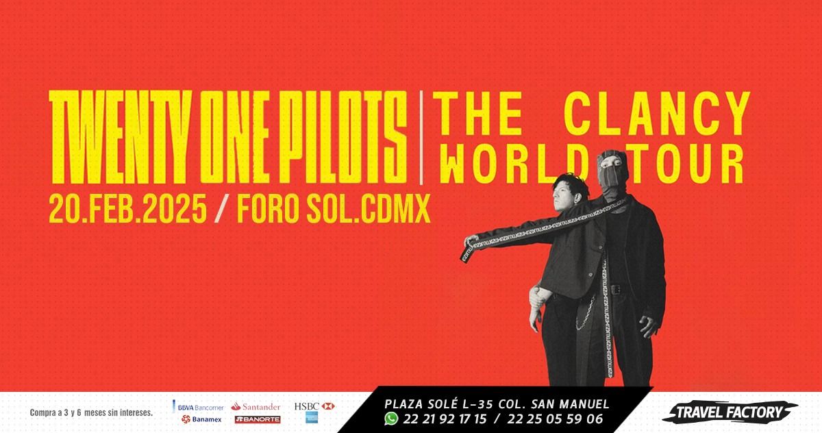 Twenty One Pilots \/ Tour desde Puebla