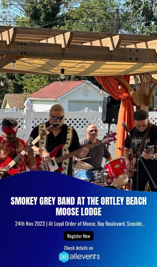 The Smokey Grey Band at the Ortley Beach Moose Lodge.